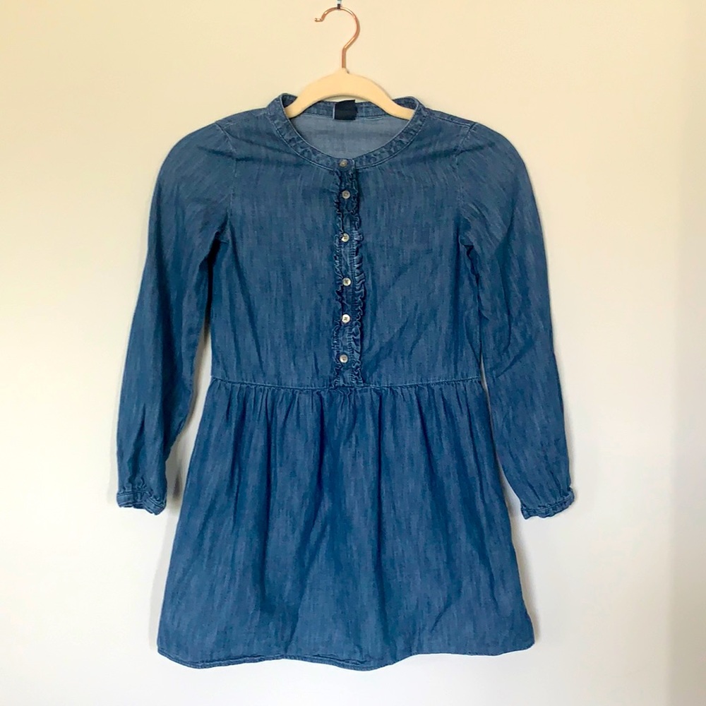 Gap Kids Blue Denim Dress